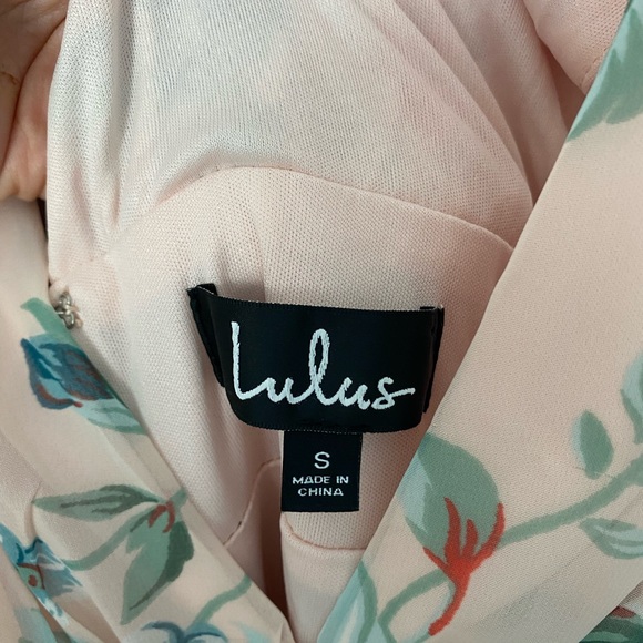 Lulus Blush Floral Print Maxi Dress - Picture 4 of 8